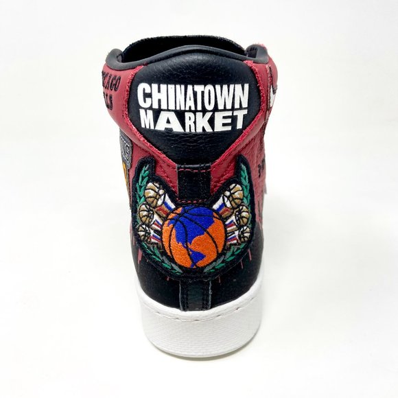 Converse ChinaTown Market Pro Leather Hi Chicago Bulls Mens 171241C - Picture 4 of 6